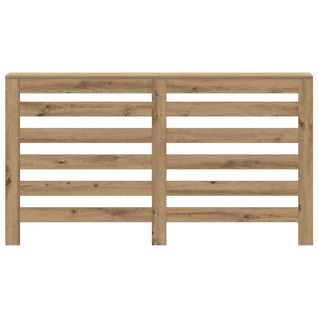 vidaXL Κάλυμμα Καλοριφέρ Αρτισιανή Δρυς 149x20x82εκ Επεξεργασμένο Ξύλο
