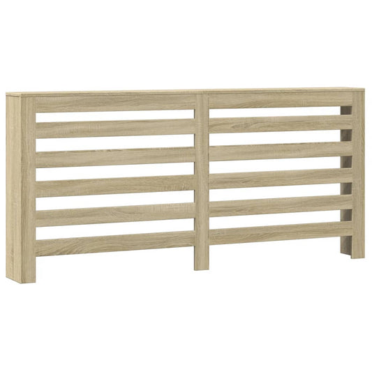 vidaXL Κάλυμμα Καλοριφέρ Sonoma Δρυς 175x20x82 εκ. Επεξεργασμένο Ξύλο