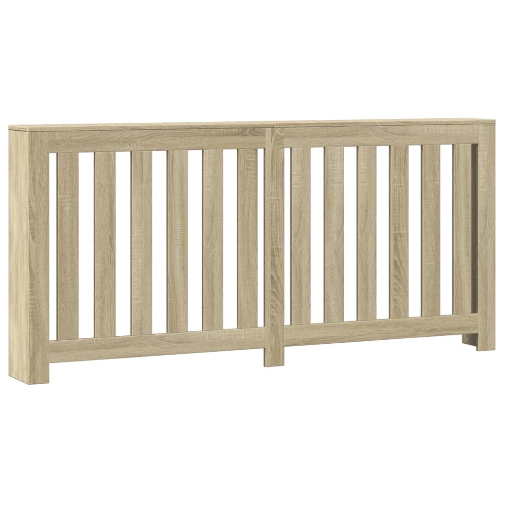 vidaXL Κάλυμμα Καλοριφέρ Sonoma Δρυς 175x20x82 εκ. Επεξεργασμένο Ξύλο