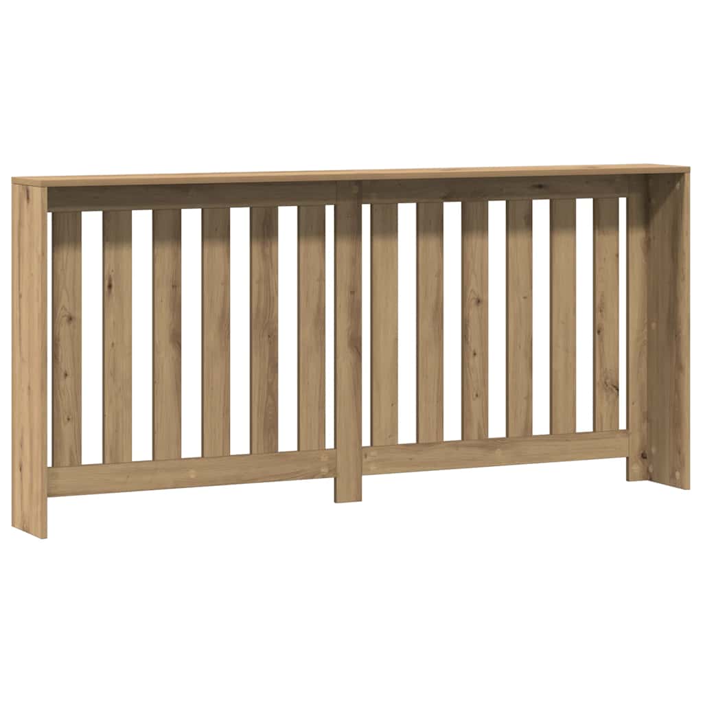 vidaXL Κάλυμμα Καλοριφέρ Αρτισιανή Δρυς 175x20x82εκ Επεξεργασμένο Ξύλο
