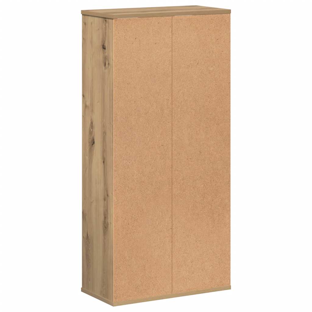 vidaXL Βιβλιοθήκη Αρτισιανή Δρυς 50x25x105 εκ. από Επεξεργασμένο Ξύλο