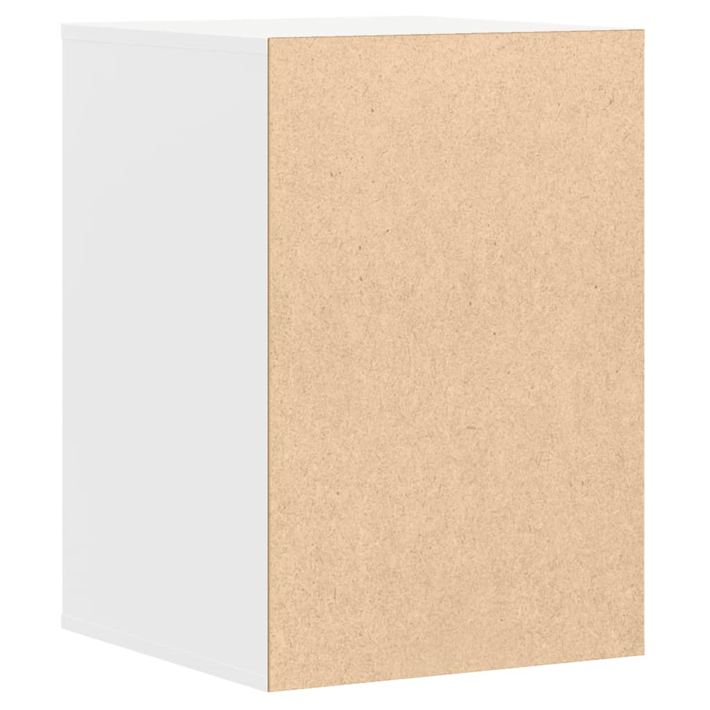 vidaXL Συρταριέρα Γωανική Λευκή 40x41x58 εκ. από Επεξεργασμένο Ξύλο