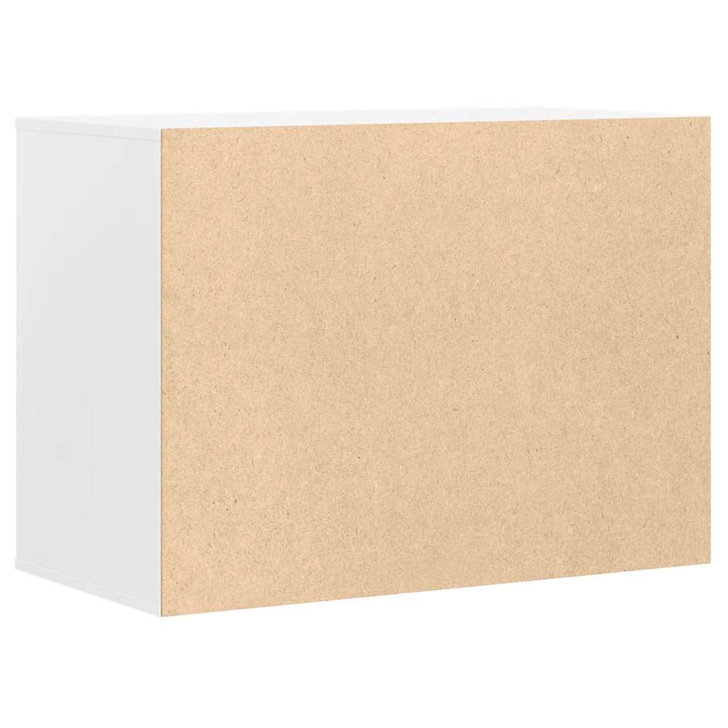 vidaXL Συρταριέρα Γωανική Λευκή 80x41x58 εκ. από Επεξεργασμένο Ξύλο