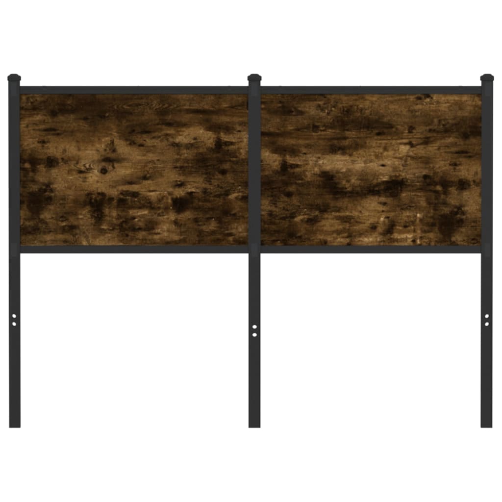 vidaXL Κεφαλάρι Καπνιστή Δρυς 120 εκ. Επεξεργασμένο Ξύλο/Ατσάλι