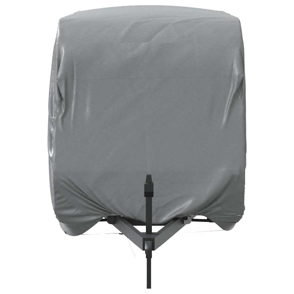 vidaXL Κάλυμμα τροχόσπιτου Γκρι 460x250x220 cm Μη υφασμένο ύφασμα