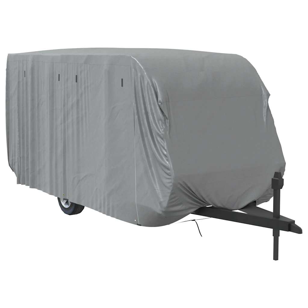 vidaXL Κάλυμμα τροχόσπιτου Γκρι 550x250x220 cm Μη υφασμένο ύφασμα