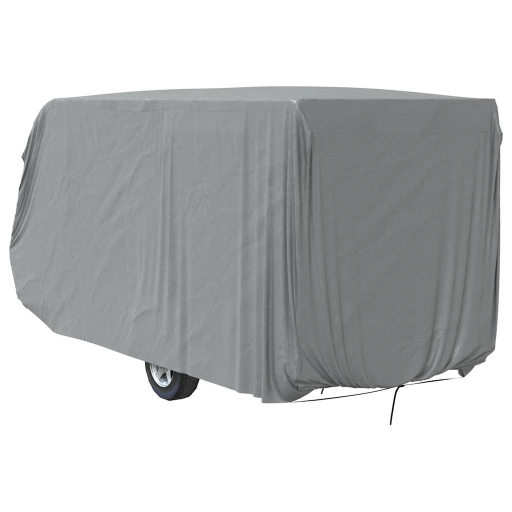 vidaXL Κάλυμμα τροχόσπιτου Γκρι 550x250x220 cm Μη υφασμένο ύφασμα