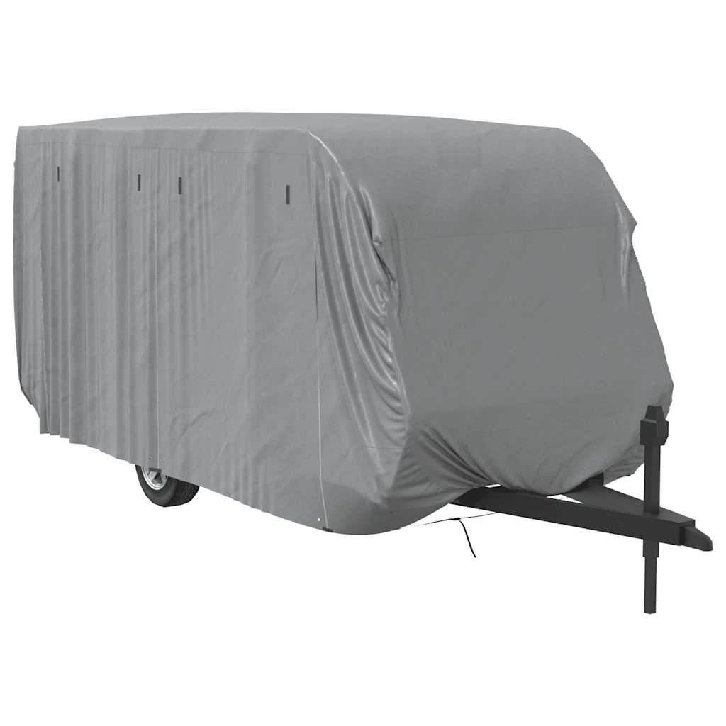 vidaXL Κάλυμμα τροχόσπιτου Γκρι 610x250x220 cm Μη υφασμένο ύφασμα