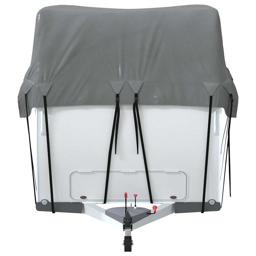 vidaXL Κάλυψη οροφής τροχόσπιτου Γκρι 500x300 cm Μη υφασμένο ύφασμα