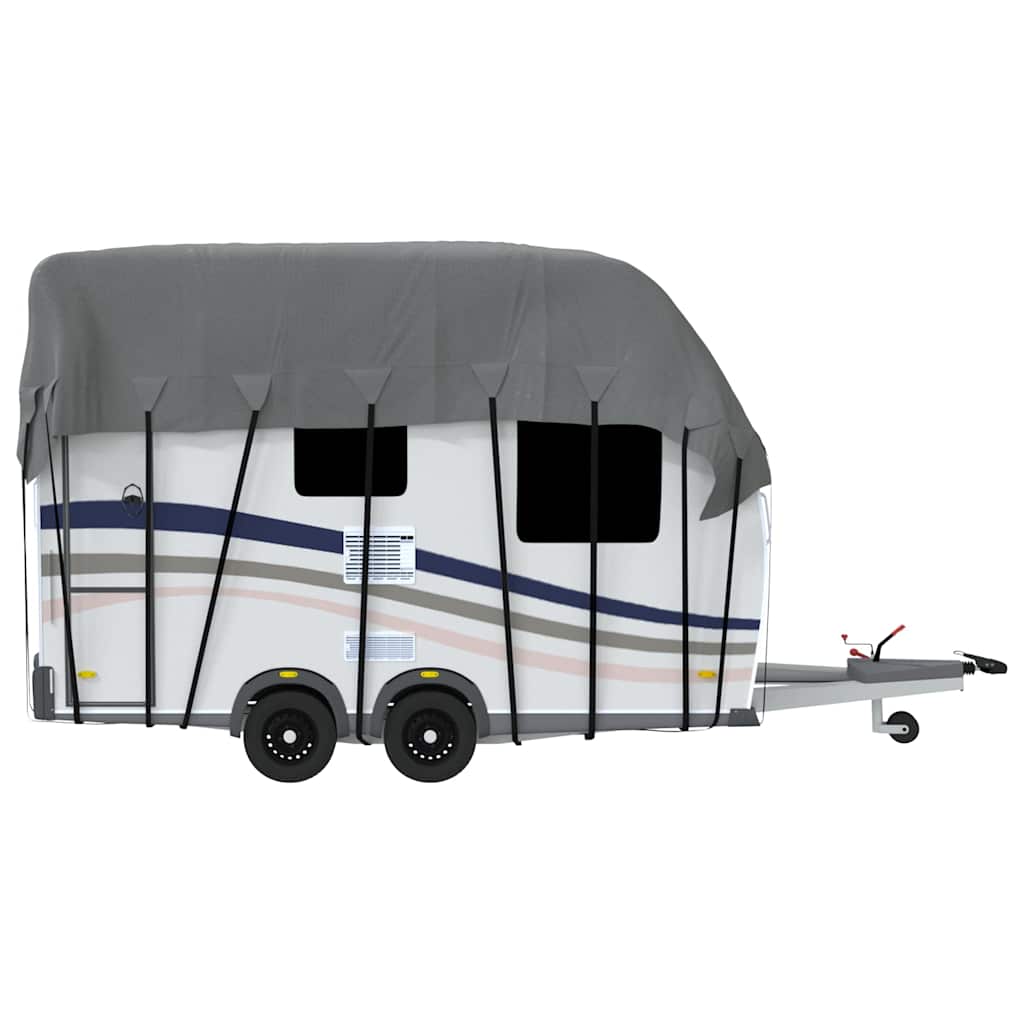 vidaXL Κάλυψη οροφής τροχόσπιτου Γκρι 500x300 cm Μη υφασμένο ύφασμα