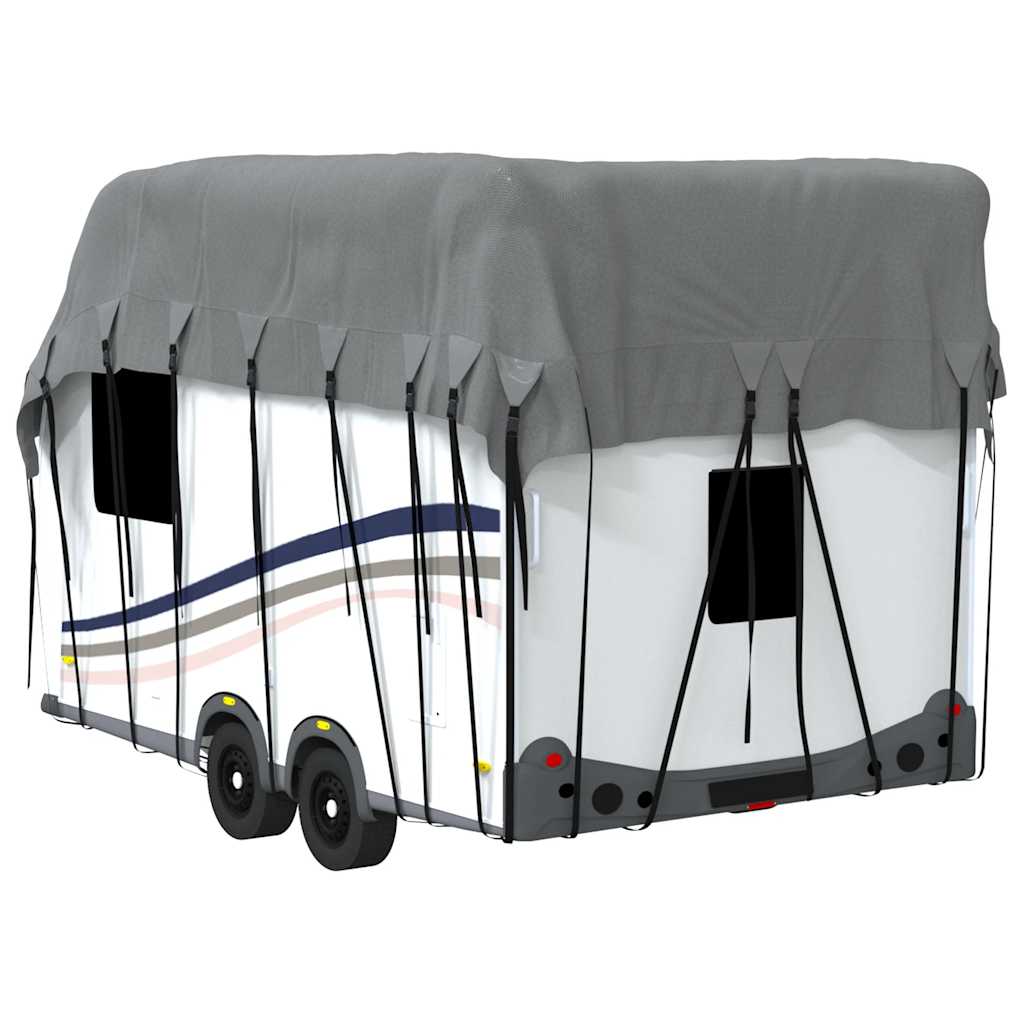 vidaXL Κάλυψη οροφής τροχόσπιτου Γκρι 500x300 cm Μη υφασμένο ύφασμα