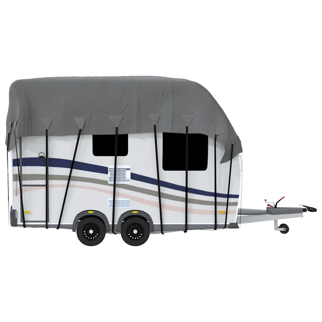 vidaXL Κάλυψη οροφής τροχόσπιτου Γκρι 600x300 cm Μη υφασμένο ύφασμα