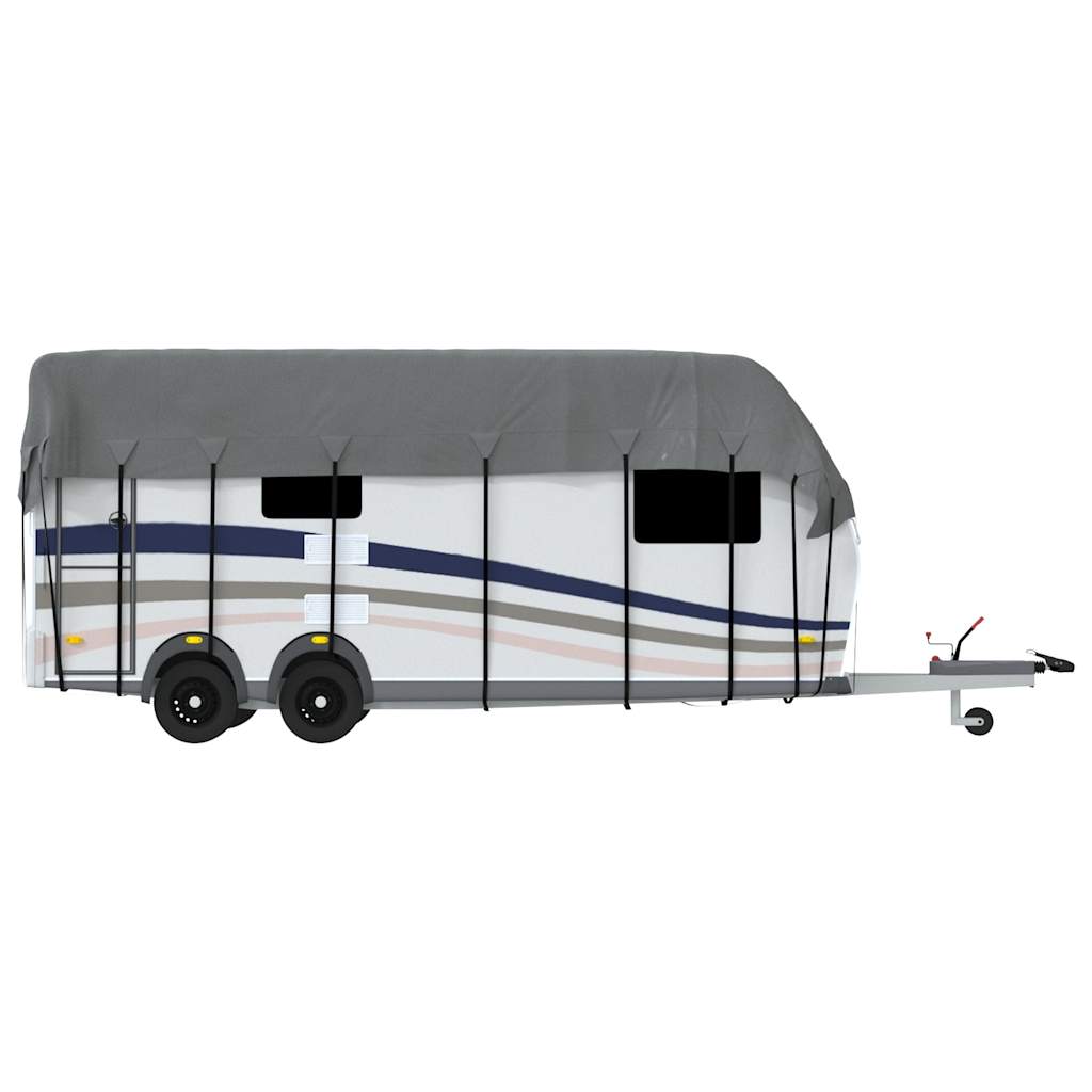 vidaXL Κάλυψη οροφής τροχόσπιτου Γκρι 800x300 cm Μη υφασμένο ύφασμα