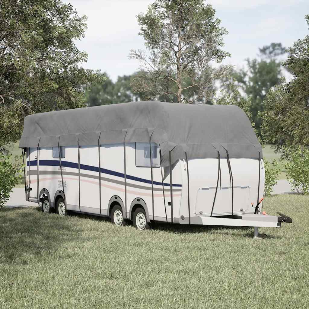 vidaXL Κάλυψη οροφής τροχόσπιτου Γκρι 900x300 cm Μη υφασμένο ύφασμα