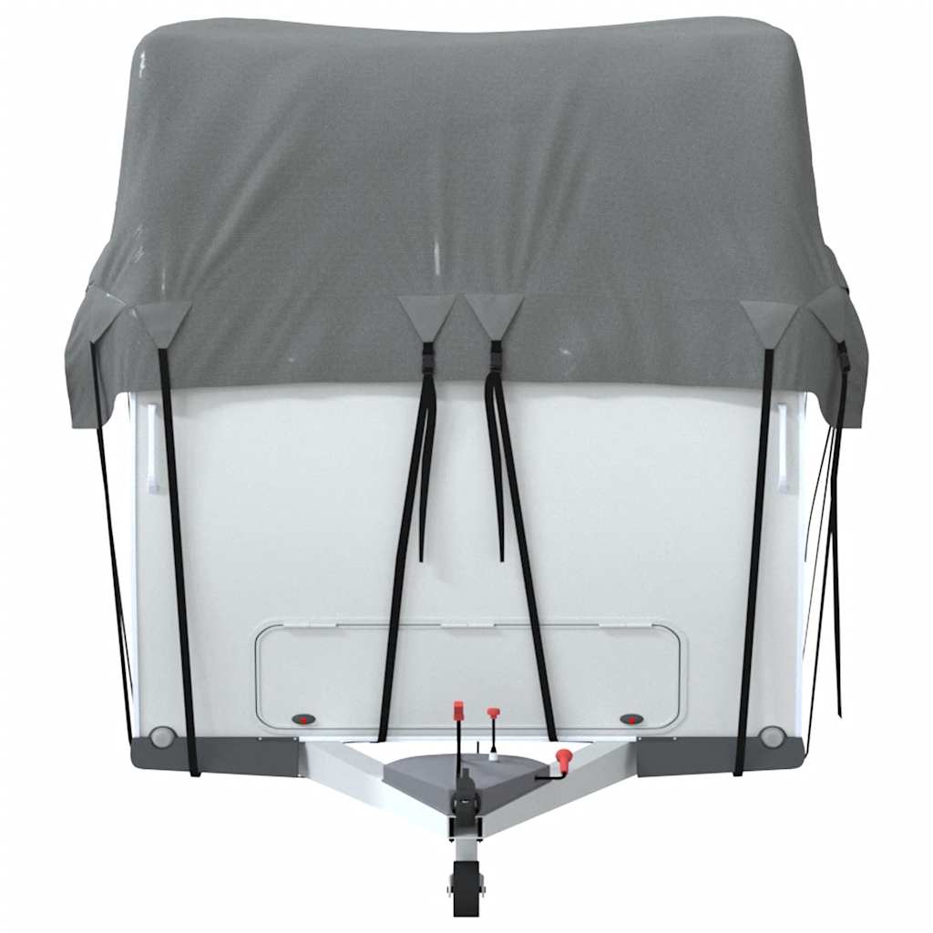 vidaXL Κάλυψη οροφής τροχόσπιτου Γκρι 900x300 cm Μη υφασμένο ύφασμα