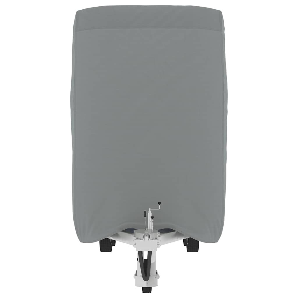 vidaXL Κάλυμμα ρυμουλκούμενου αλόγου γκρι μη υφασμένο ύφασμα