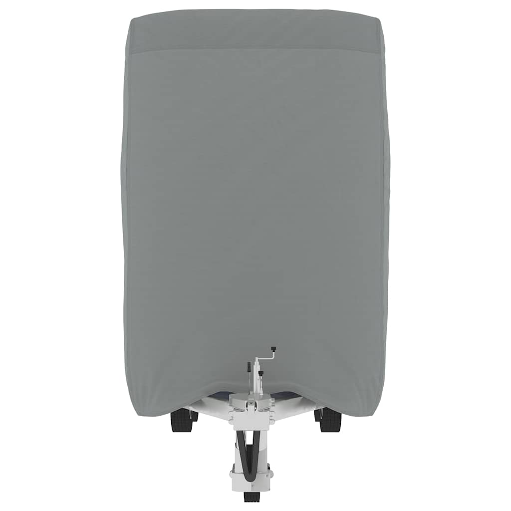 vidaXL Κάλυμμα ρυμουλκούμενου αλόγου γκρι μη υφασμένο ύφασμα