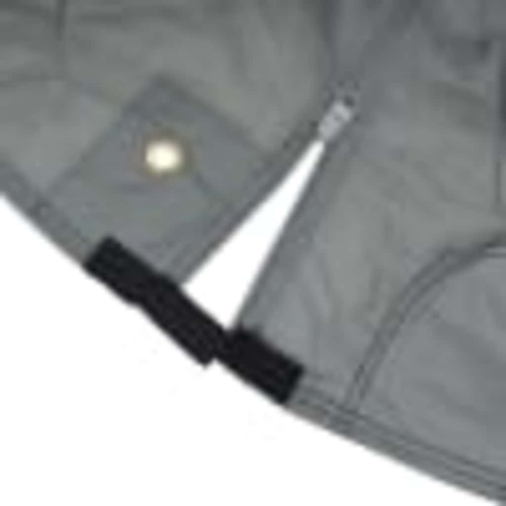 vidaXL Κάλυμμα ρυμουλκούμενου αλόγου γκρι μη υφασμένο ύφασμα