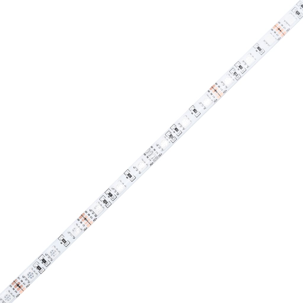 vidaXL Έπιπλο Τηλεόρασης με LED Γκρι Sonoma 100x34x50 εκ. Επεξ. Ξύλο