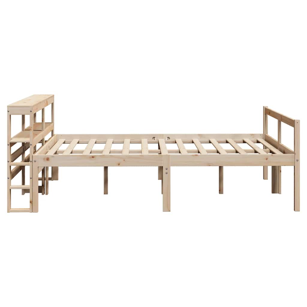 vidaXL Κρεβάτι Ηλικιωμένου με Κεφαλάρι 160 x 200 εκ. από Μασίφ Πεύκο