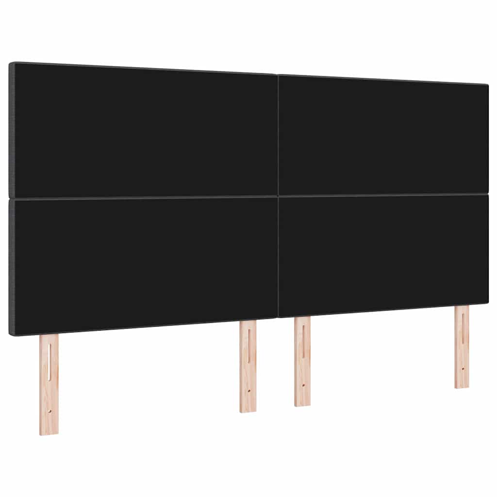 vidaXL LED κεφαλάρι Σκούρο Γκρι 180 cm Υφασμάτινο Κορντουρά