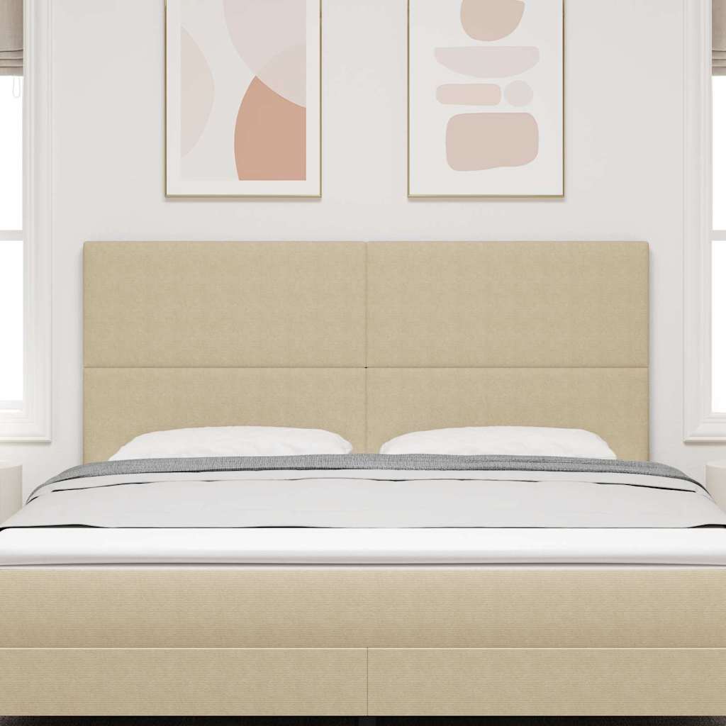 vidaXL LED κεφαλάρι με κεφαλάρι Γκρι Πράσινο 180 cm Πολυεστέρας