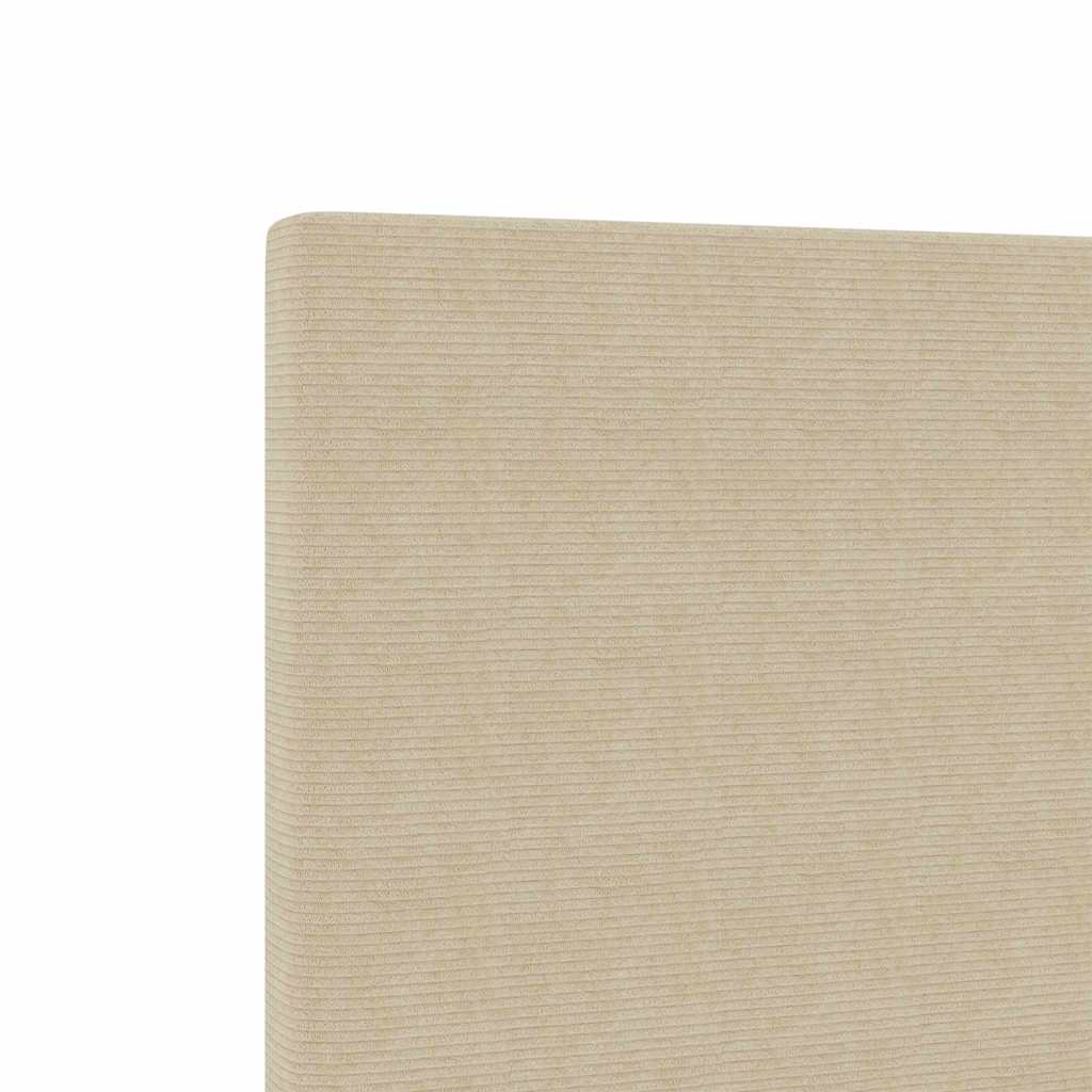 vidaXL LED κεφαλάρι Γκρι Πράσινο 200 cm Υφασμάτινο Κορντουρά