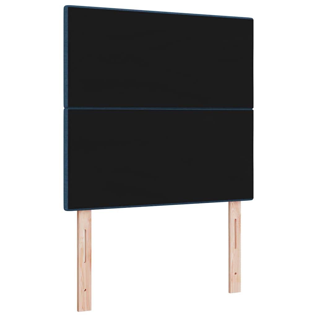 vidaXL LED κεφαλάρι με LED ταινίες φωτός Μπλε 100 cm ύφασμα