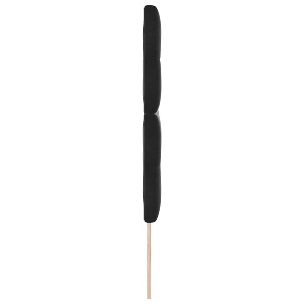 vidaXL LED κεφαλάρι με φώτα λωρίδας LED Μαύρο 144 cm Πολυεστέρας