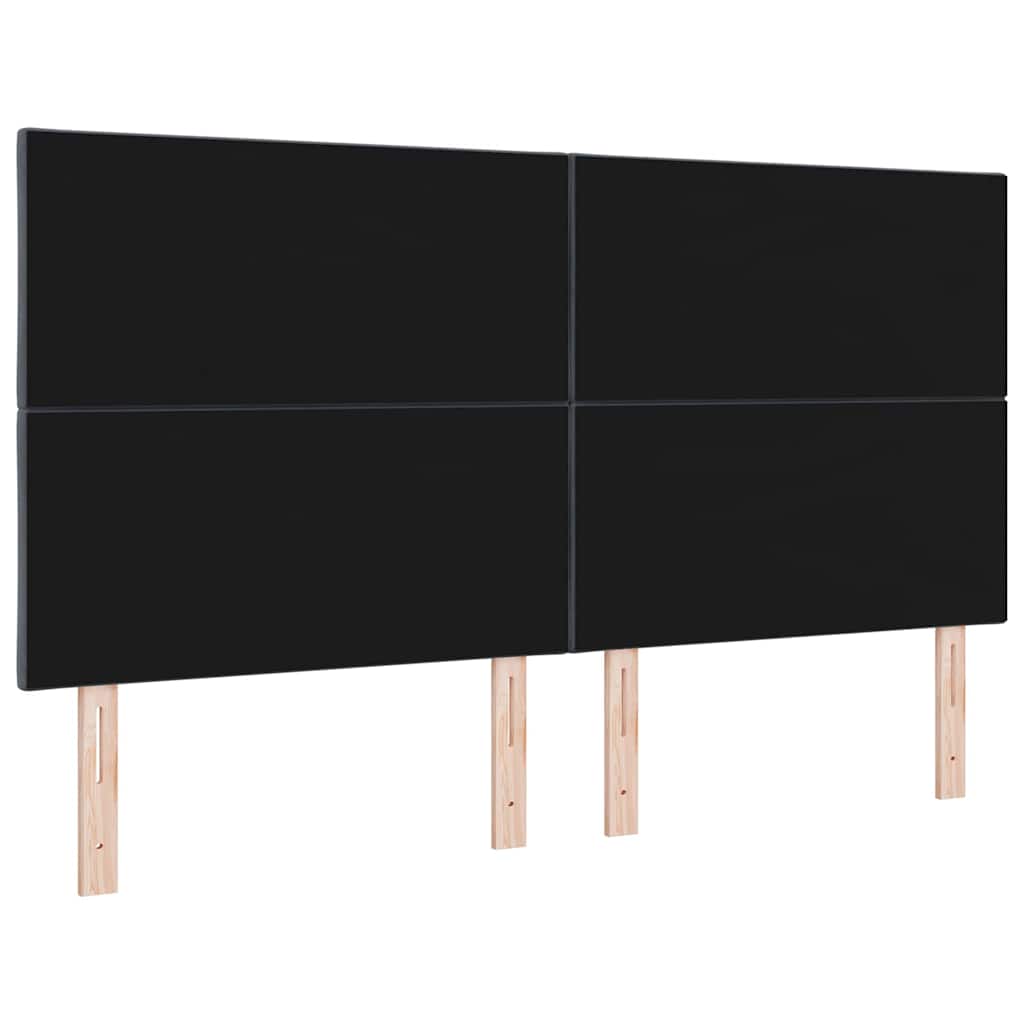 vidaXL LED κεφαλάρι Σκούρο Γκρι 180 cm Βελούδο