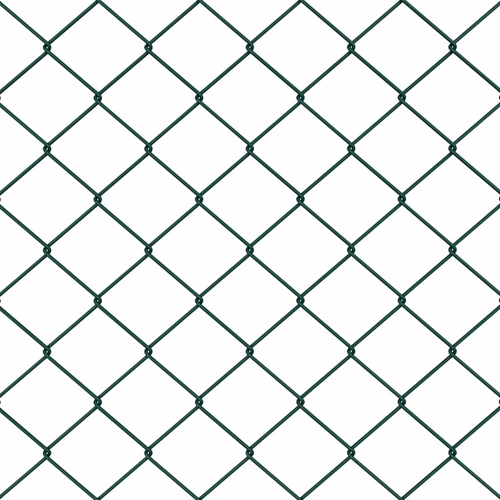 vidaXL Στύλος Περιφράξεων Πράσινο 25 x 0,4 μ (40 x 40 χιλιοστά πλέγμα)