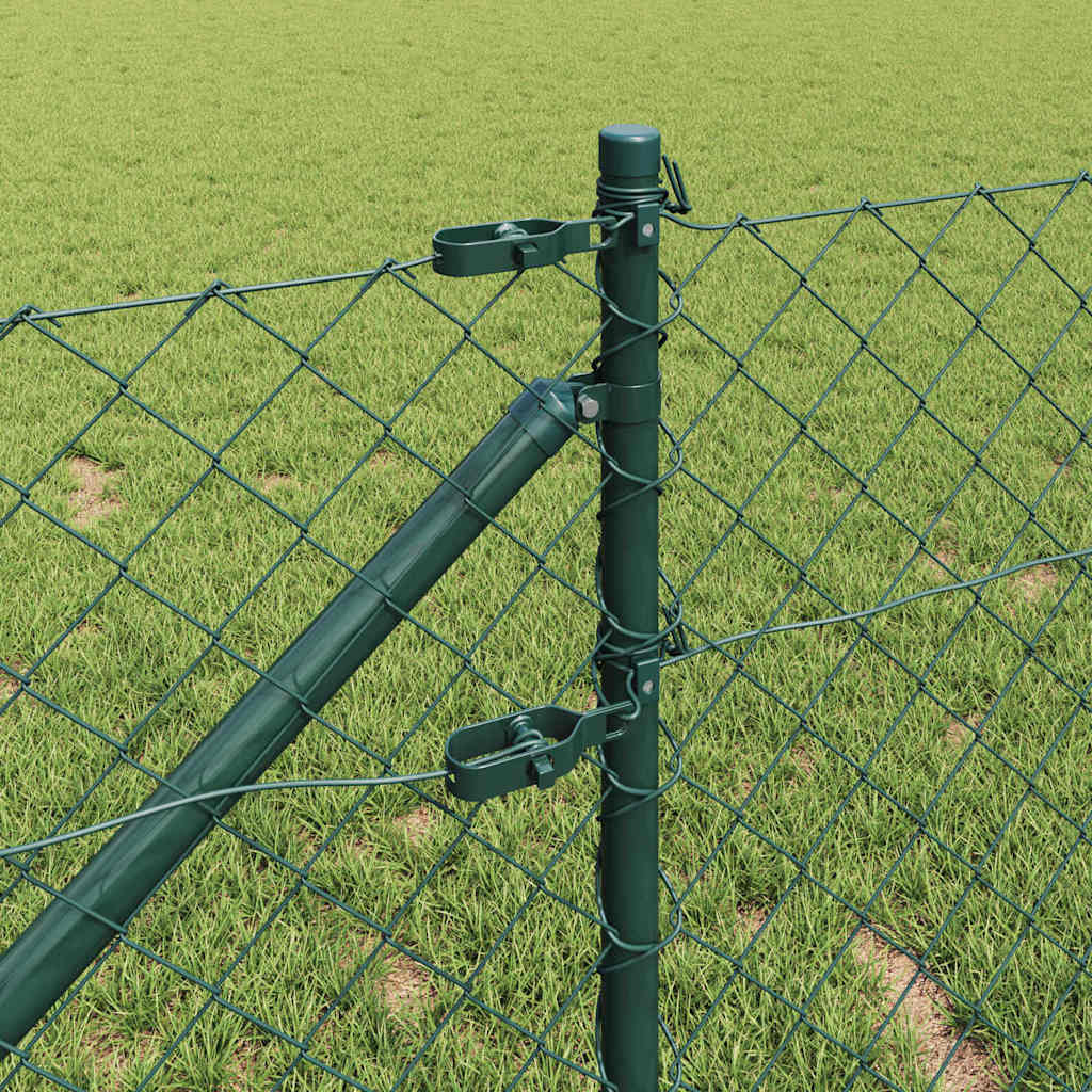 vidaXL Στύλος Περιφράξεων Πράσινο 10 x 0,6 μ (60 x 60 mm πλέγμα)
