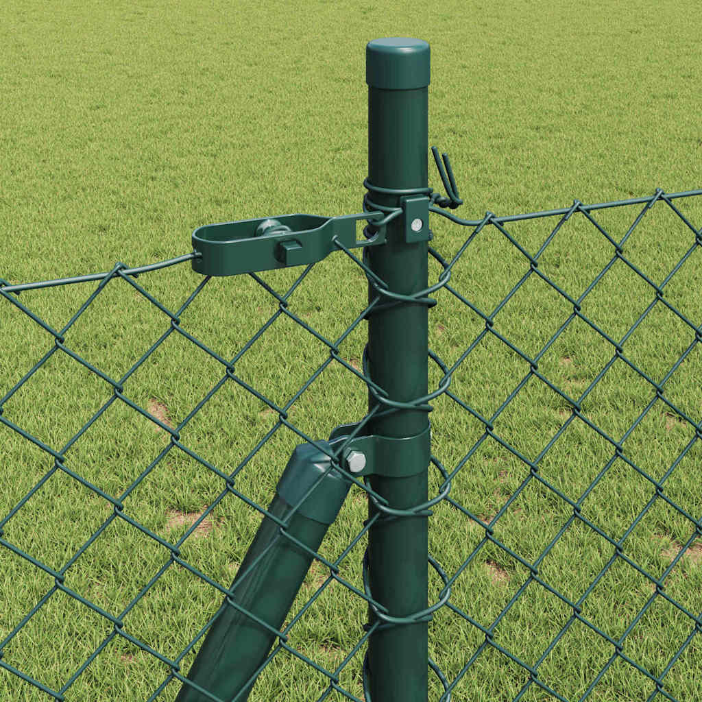 vidaXL Στύλος Περιφράξεων Πράσινο 0,8 x 25 μ (60 x 60 mm διχτυωτό)