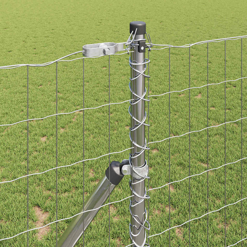 vidaXL Ευρωπαϊκός Φράκτης με 13 Πόστες 1.2x25 μ Γαλβανισμένο Ατσάλι