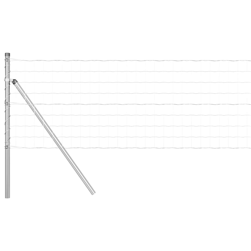 vidaXL Euro Fence με 7 Πόδια 0.6x10 μ Γαλβανισμένο Ατσάλι