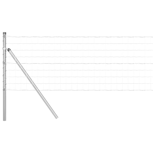 vidaXL Euro Fence με 7 Πόδια 0.6x10 μ Γαλβανισμένο Ατσάλι