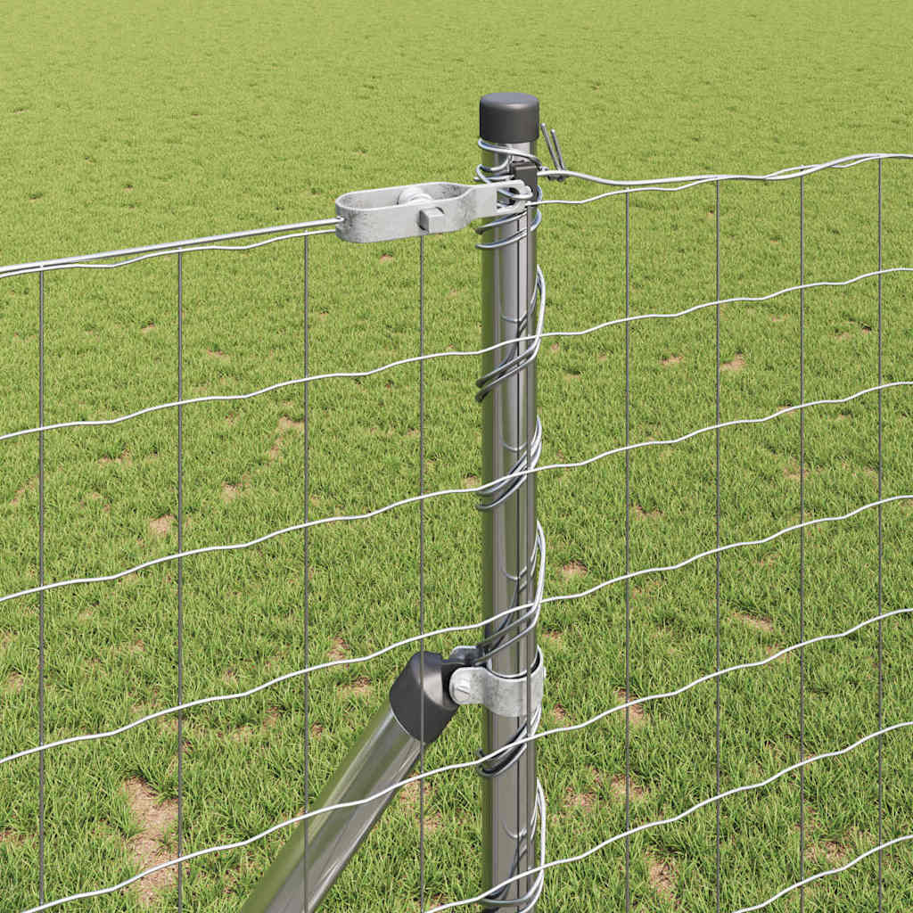 vidaXL Euro Fence με 7 Πόδια 1x10 μ Γαλβανισμένο Ατσάλι