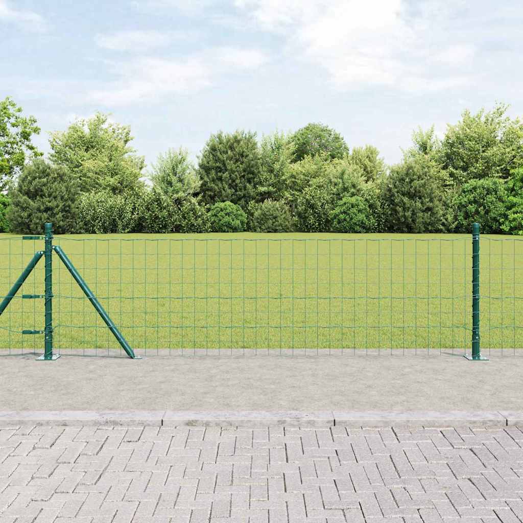 vidaXL Euro Fence με 13 Φλάνγκες 0.6x50 μ Γαλβανισμένος Χάλυβας