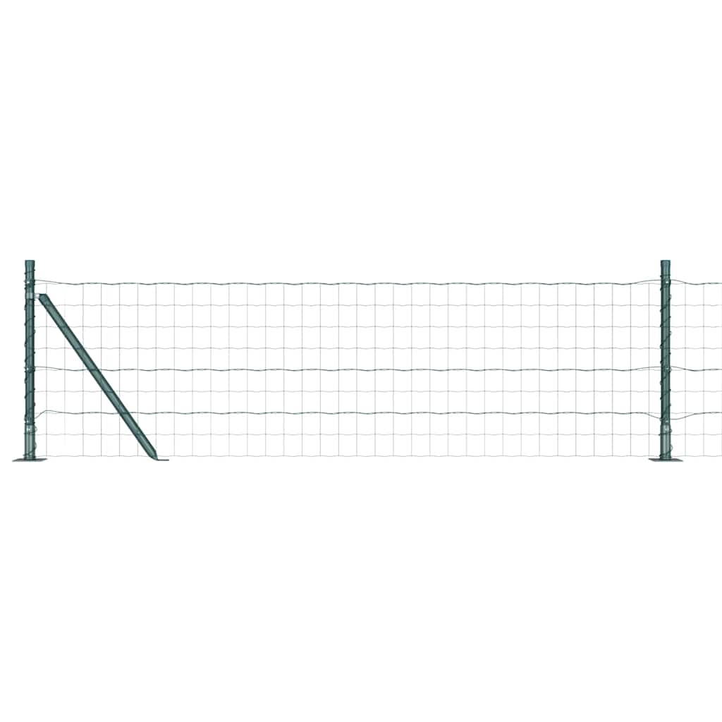 vidaXL Euro Fence με 13 Φλάνγκες 0.6x50 μ Γαλβανισμένος Χάλυβας