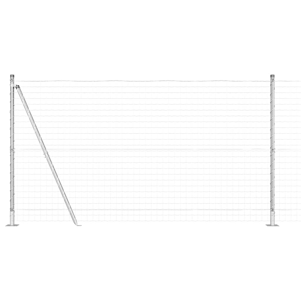 vidaXL Ευρωπαϊκή Περίφραξη με 7 Χειρολισθήρες 1.2x10 μ Γαλβανισμένος Χάλυβας