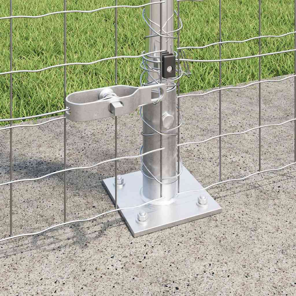 vidaXL Euro Fence με 7 Γωνιακούς Πόλους 1.4x10 μ Γαλβανισμένος Χάλυβας