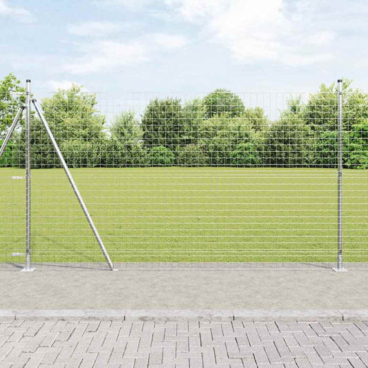 vidaXL Euro Fence με 7 Γωνιακούς Πόλους 1.4x10 μ Γαλβανισμένος Χάλυβας