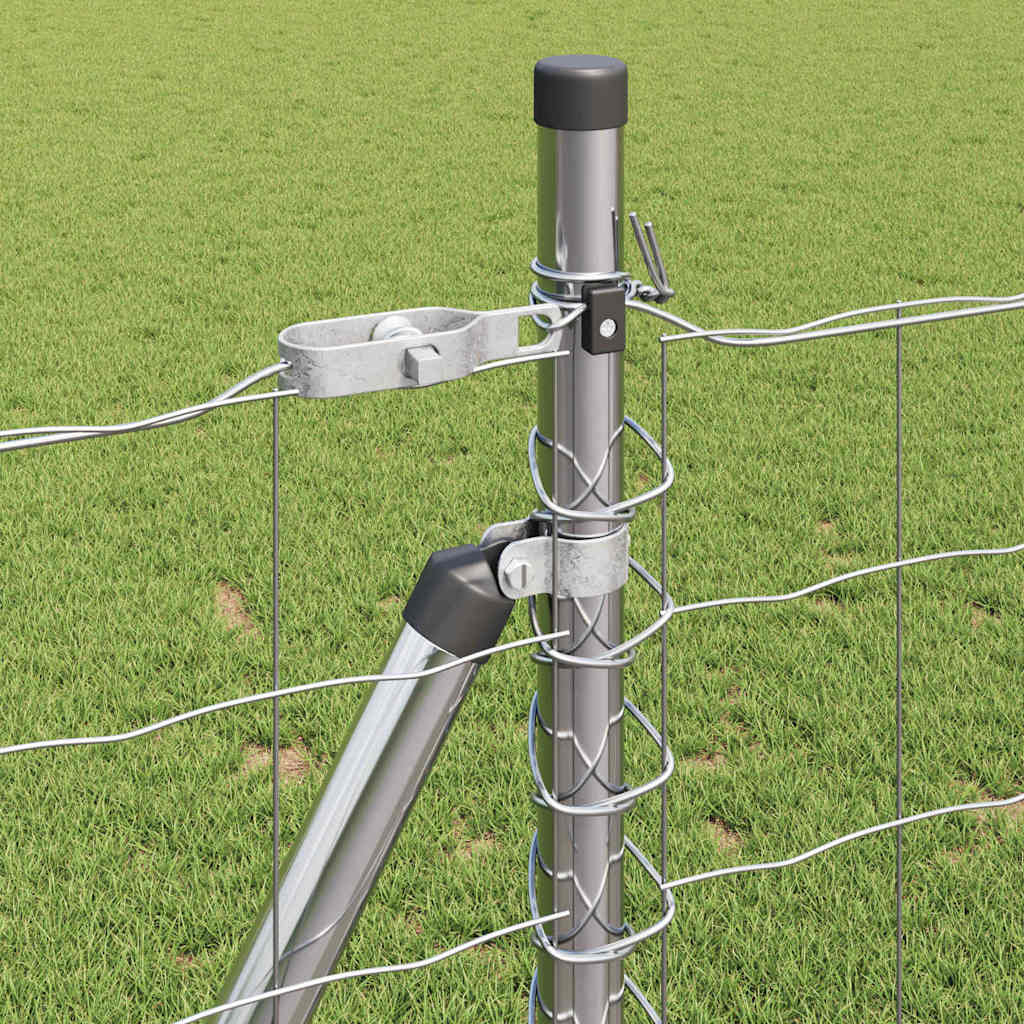 vidaXL Euro Fence με 7 Πόδια 0.8x10 μ Γαλβανισμένος Χάλυβας