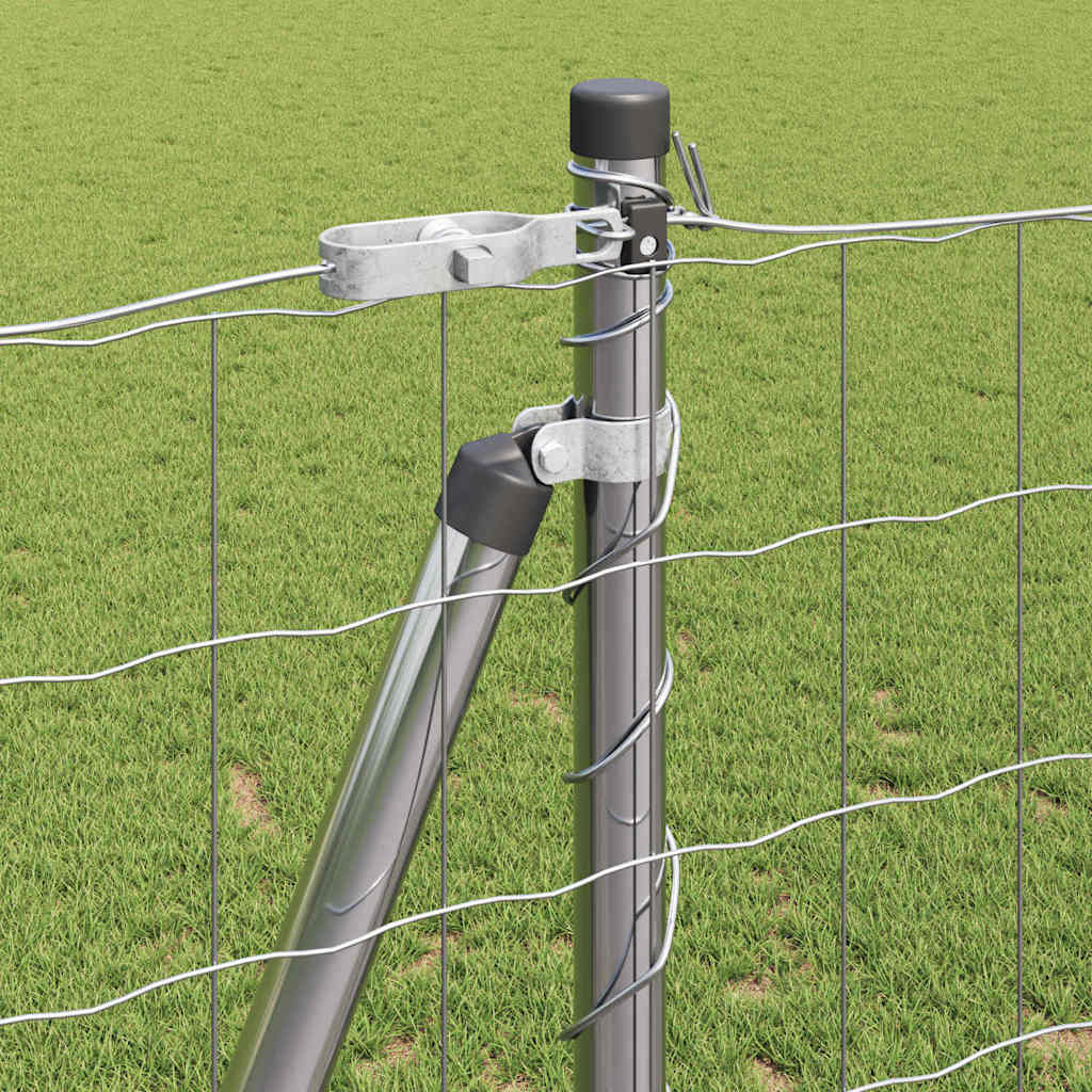 vidaXL Φράκτης Euro με 13 Σταυρωτές Μπάζες 1.2x25 μ Γαλβανισμένο Ατσάλι