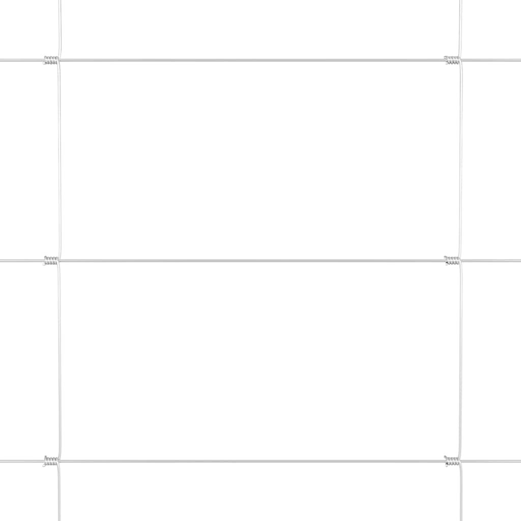 vidaXL Field Fence 1.2x25 μ Γαλβανισμένος χάλυβας