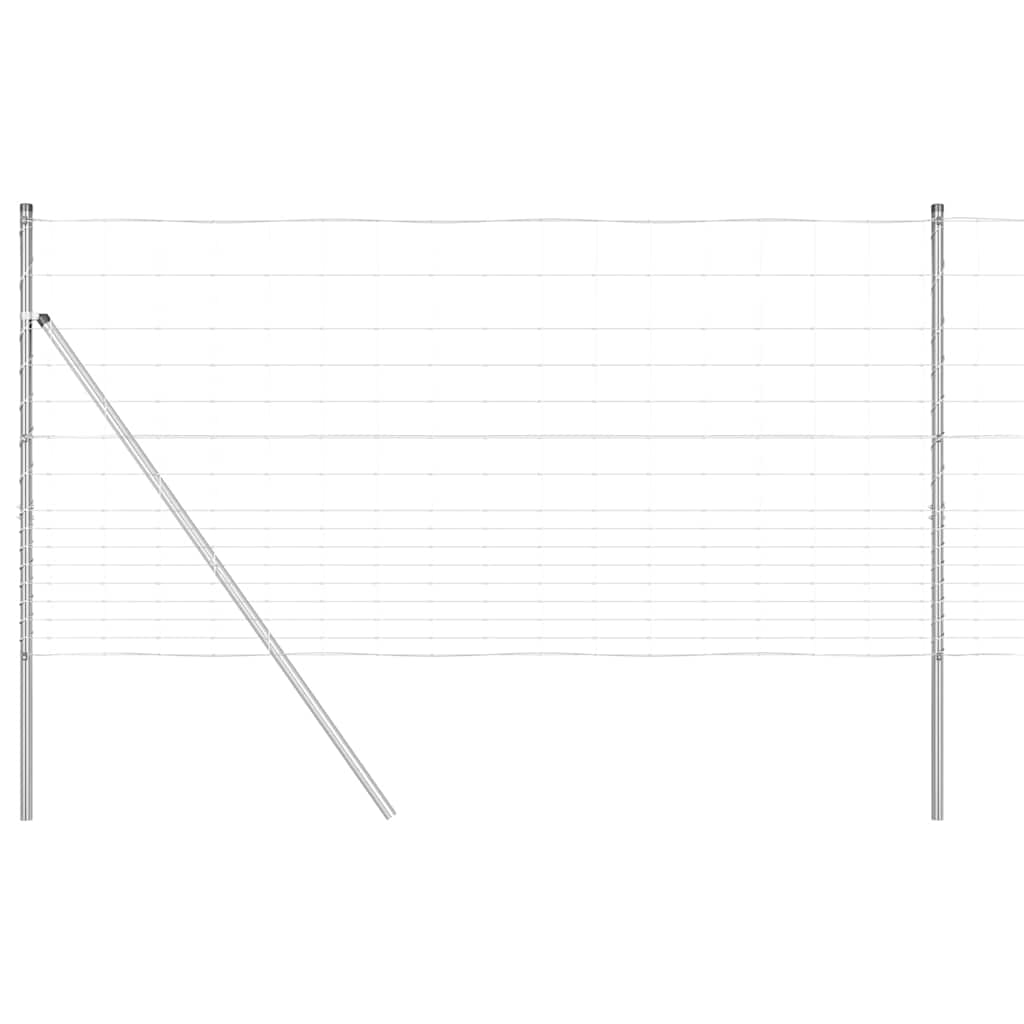 περίφραξη αγρού vidaXL 1.2x25 m Γαλβανισμένος Χάλυβας