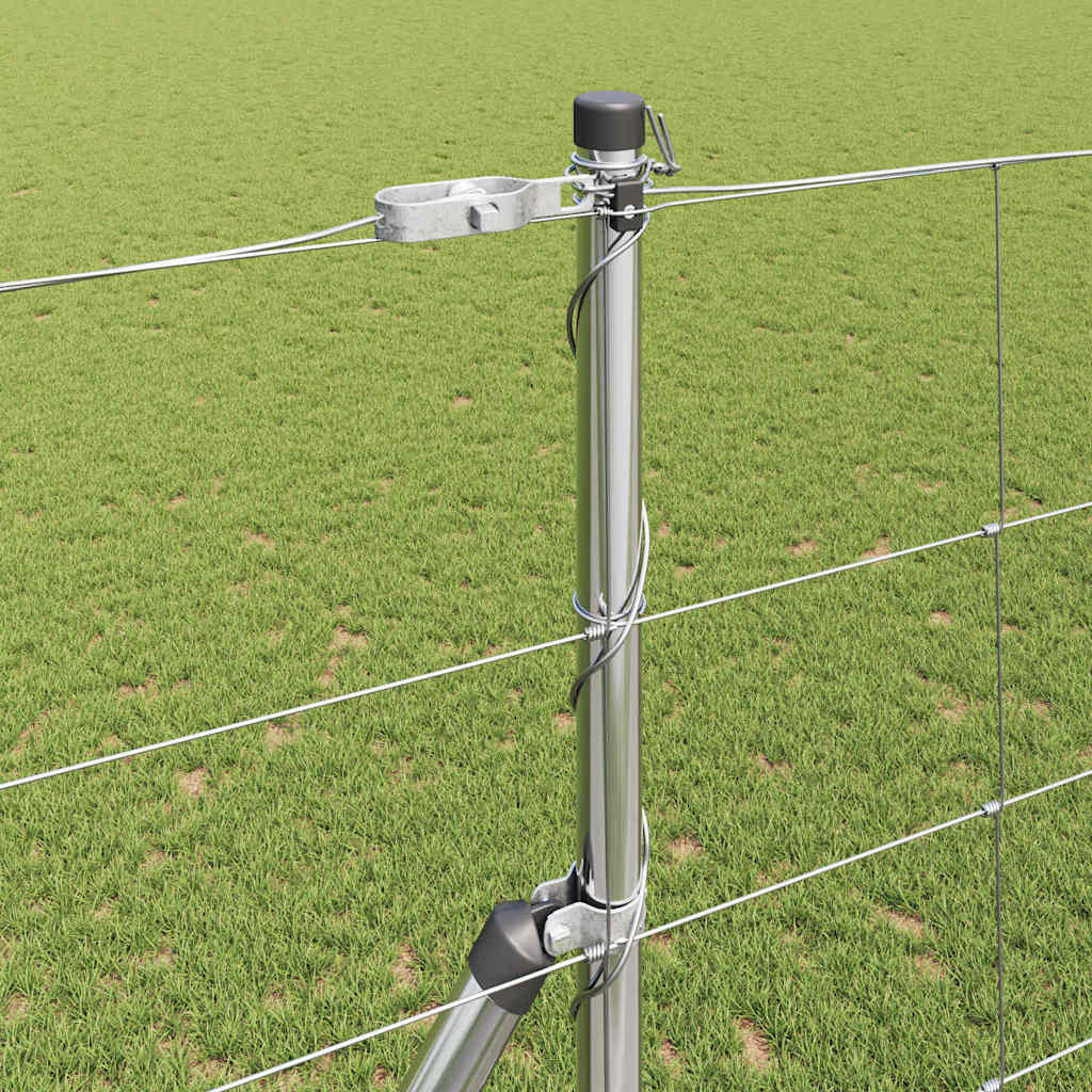 vidaXL Φράκτης Αγρού 1.5x25 μ Γαλβανισμένο Ατσάλι