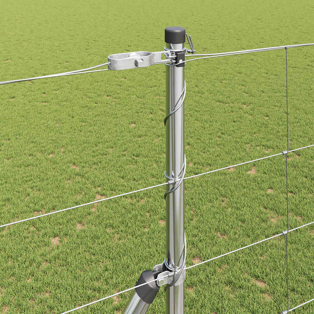 vidaXL Field Fence 1.6x25 μ Γαλβανισμένος Χάλυβας