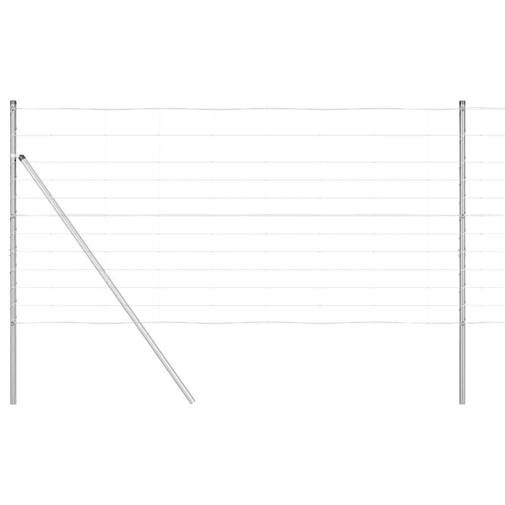 vidaXL Στύλος Περιφράξεων Γαλβανισμένο 50 x 1,2 m Ατσάλι