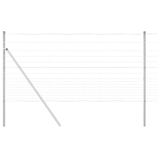 Περίφραξη Πεδιάδας vidaXL 1.2x50 μ Γαλβανισμένο Ατσάλι